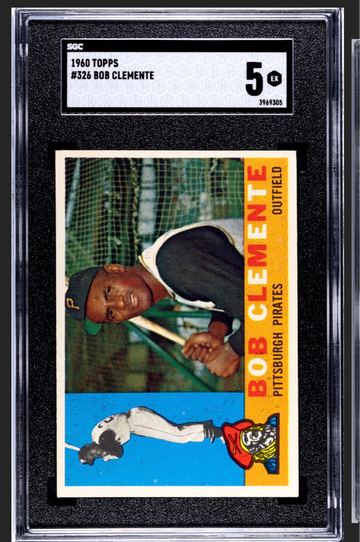 1960 Topps Roberto Clemente #326 SGC 5