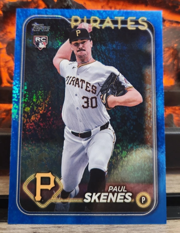 2024 Topps Update Blue Holofoil Paul Skenes RC #/999