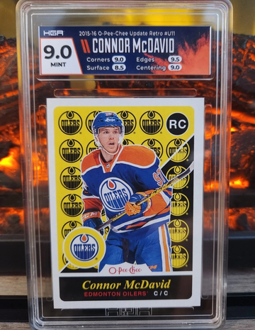 2015-16 O-Pee-Chee Update Connor McDavid Retro RC