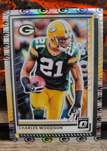 2025 Optic Charles Woodson Team Logo #/32 PACKERS SP
