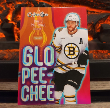 2024-25 O-Pee-Chee Glo Pee-Chee David Pastrnak #GLO-5