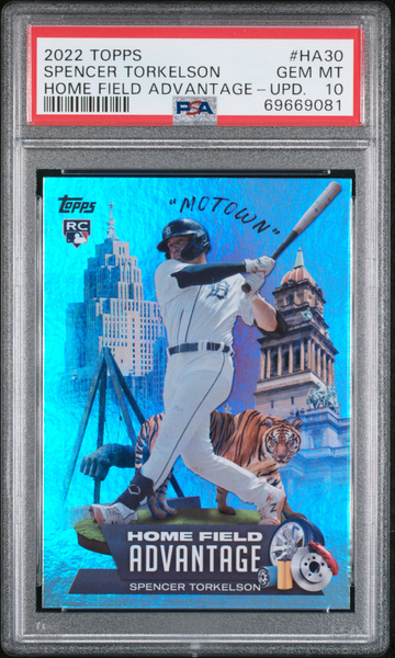 2022 Topps Spencer Torkelson Home Field Advantage #HA30 PSA 10