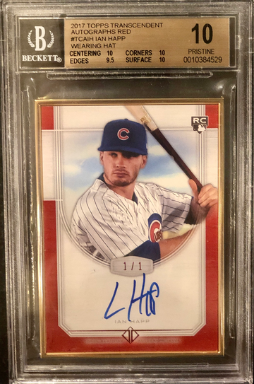 Ian Happ 2017 Topps Transcendent Rookie Auto 1/1