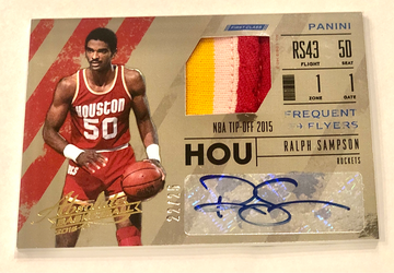 Ralph Sampson 2015-16 Absolute Jersey Patch Auto SP /25!