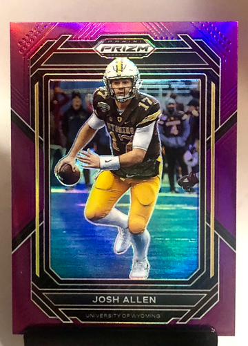 Josh Allen 2023 Panini Prizm DP Purple SP /75