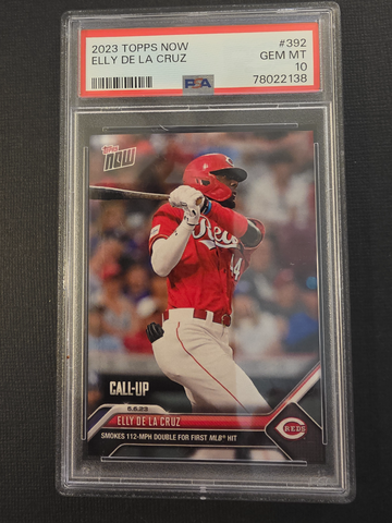 2023 Topps Now #392 Elly De La Cruz PSA 10