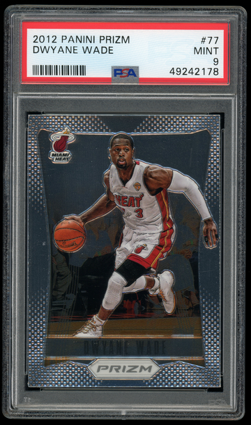 2012-13 Panini Prizm Dwyane Wade PSA 9