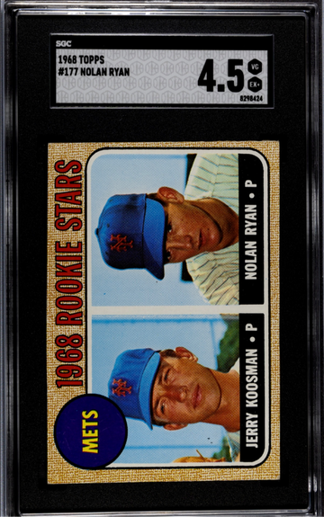 1968 Topps Nolan Ryan RC SGC 4.5