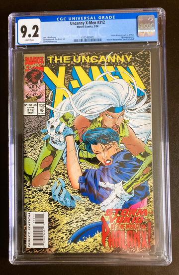 Uncanny X-Men 312 CGC 9.2 White Pages New Case Marvel 5/94