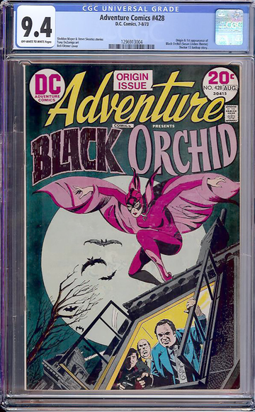 ADVENTURE COMICS 428 CGC 9.4 OWW 1ST APPEARANCE BLACK ORCHID DC 1973