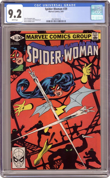 Spider Woman #39 CGC 9.2 White Pages (Marvel, 1981)