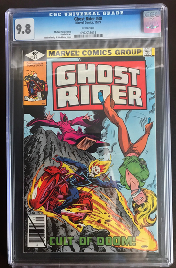 Ghost Rider #38 CGC 9.8 White Pages Marvel 10/1979