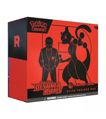 Pokemon Destined Rivals Pokemon Center Elite Trainer Box Exclusive