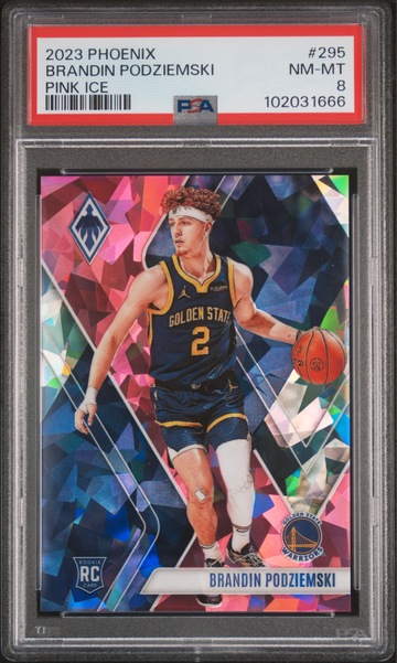 2023 Phoenix Brandin Podziemski Pink Ice 07/25 PSA 8