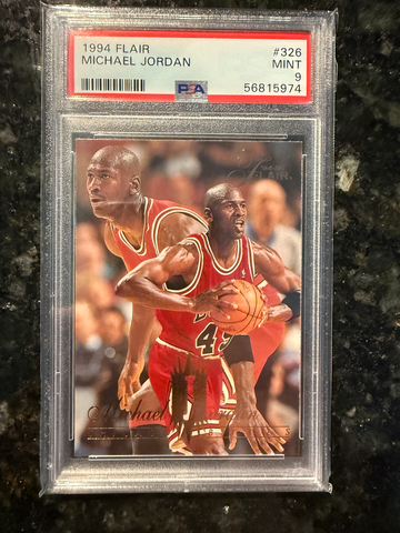 1994 Flair #326 Michael Jordan PSA 9