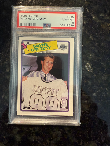1988 Topps Wayne Gretzky #120 PSA 8