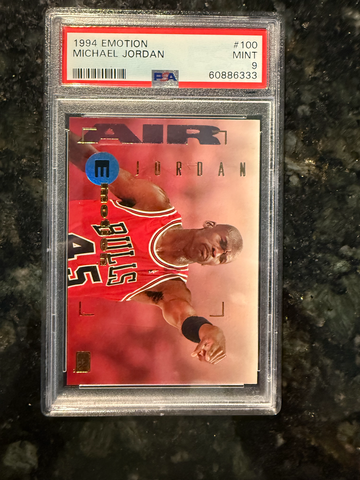 1994 Emotion Michael Jordan #100 PSA 9