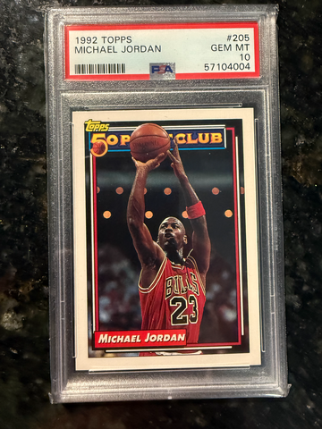 1992 Topps Michael Jordan #205 PSA 10