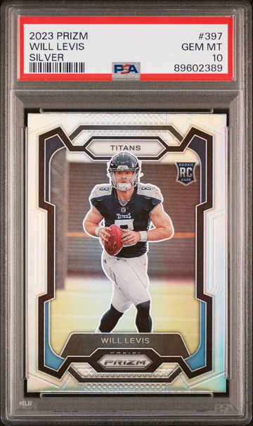 2023 Panini Prizm Will Levis Silver Prizm Rookie RC #397 PSA 10 Titans GEM MINT