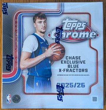 🔥🏀🔥 2025-26 Topps Chrome Basketball Mega Box! Brand New Factory Sealed! Copper Flagg