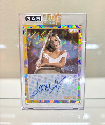 GAS x Complex Tate McRae Cracked Ice Auto #01/10 Sealed