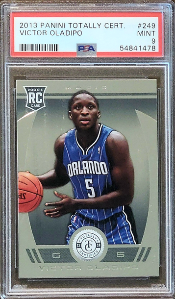 2013 VICTOR OLADIPO Panini Totally Certified PSA 9 POP 7 Rookie RC #249