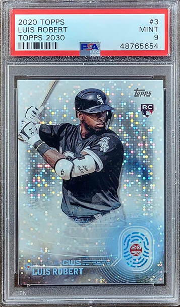 2020 LUIS ROBERT Topps 2030 PSA 9 Rookie RC #3