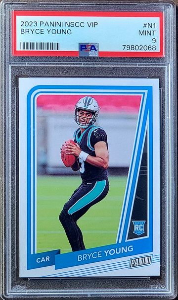 2023 SP BRYCE YOUNG Panini The Nationals NSCC VIP PSA 9 LOW POP Rookie RC #N1