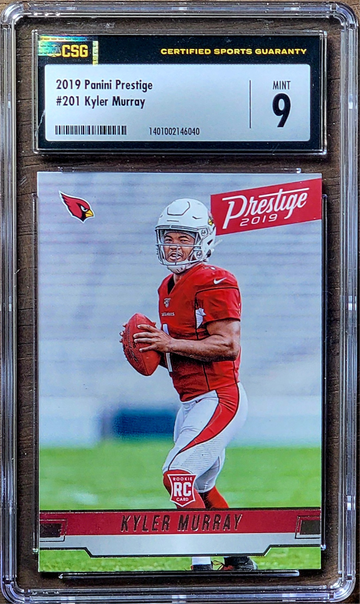 2019 KYLER MURRAY Panini Prestige CSG 9 Rookie RC #291