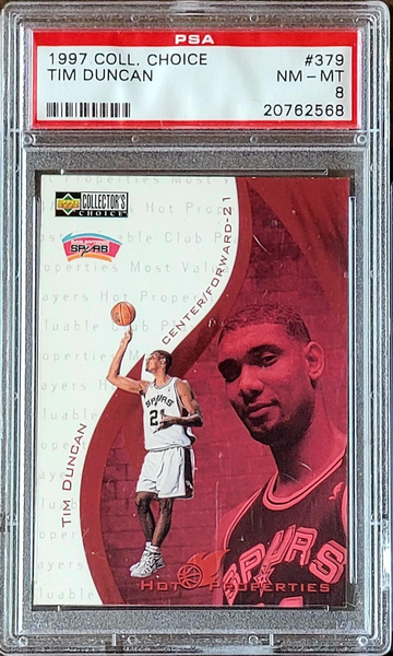 Rookie L*O*T 1997 1997-98 TIM DUNCAN UD Upper Deck Collectors Choice Topps Bowman's Best 