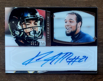 2013 KEENAN ALLEN SP /150 Press Pass Showcase SILVER FOIL On Card AUTO Rookie RC