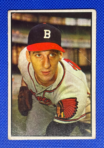 1953 Bowman Color #99 Warren Spahn HOF Milwaukee Braves 🔥⚾🔥⚾