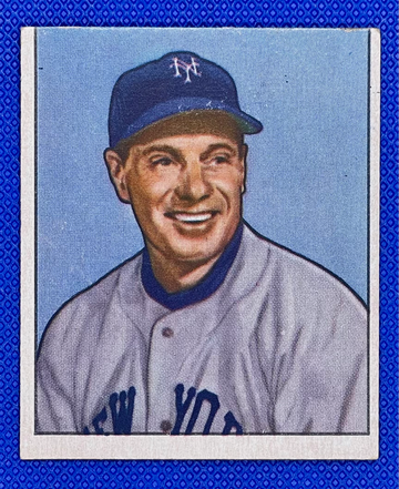 1950 Bowman #220 Leo Durocher HOF New York Giants 🔥⚾🔥⚾