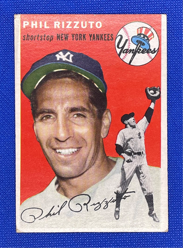 1954 Topps #17 Phil Rizzuto HOF New York Yankees 🔥⚾🔥⚾