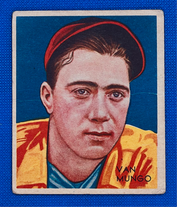 1934 National Chicle Diamond Stars #19 Van Mungo Brooklyn Dodgers 🔥⚾🔥⚾
