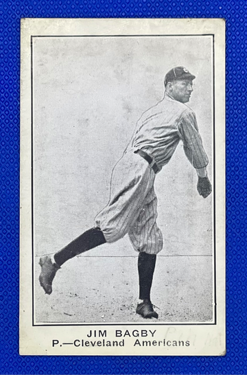 1921 American Caramel E121 Set of 80 Jim Bagby Cleveland Indians 🔥⚾🔥⚾