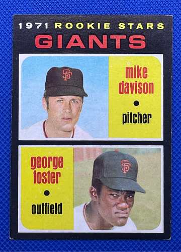 1971 Topps #276 Rookie Stars San Francisco Giants George Foster Rookie + BONUS🔥⚾🔥⚾