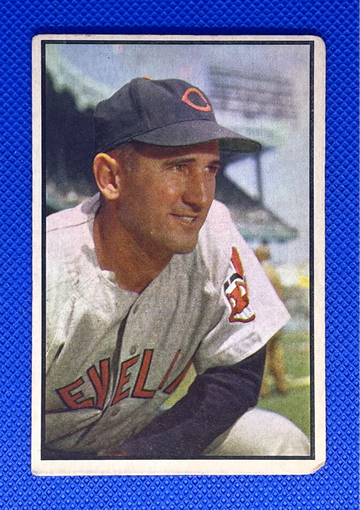 1953 Bowman Color #143 Al Lopez HOF Cleveland Indians 🔥⚾🔥⚾