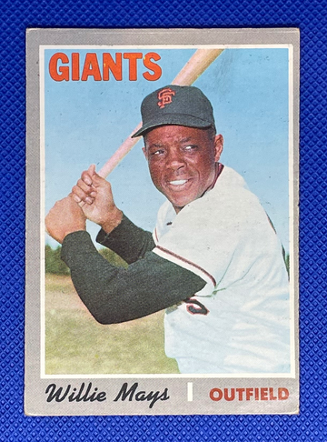 1970 Topps #600 Willie Mays HOF San Francisco Giants 🔥⚾🔥⚾