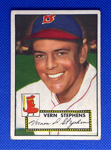 1952 Topps #84 Vern Stephens Boston Red Sox 🔥⚾🔥⚾