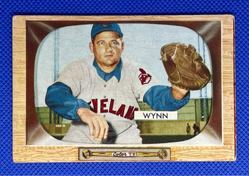 1955 Bowman #38 Early Wynn HOF Cleveland Indians 🔥⚾🔥⚾