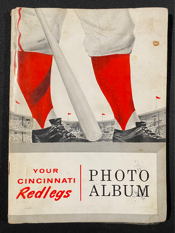 1957 Sohio Gas Reds Partial Set 17 of 18 Photos in Album 🔥⚾ Tough Regional Set!!! ⚾🔥