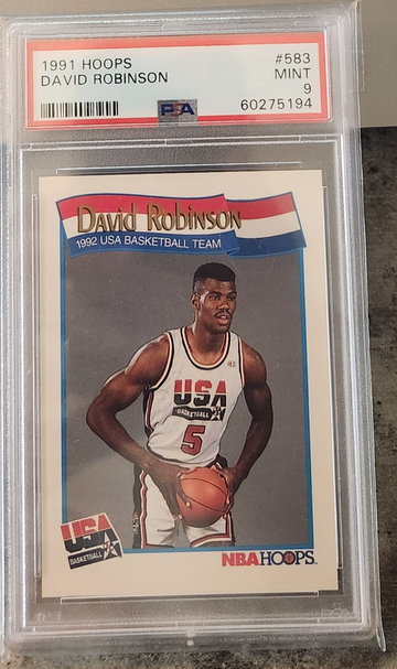 199 Hoops David Robinson PSA 9