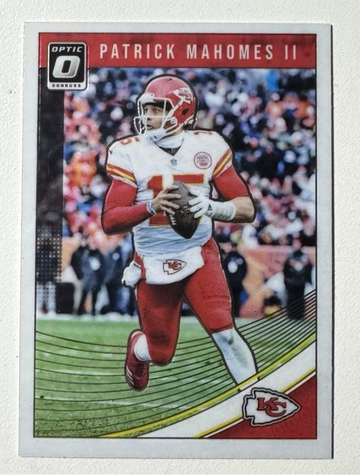 2018 Panini Donruss Optic Patrick Mahomes II #49 2nd Year Kansas City Chiefs NM