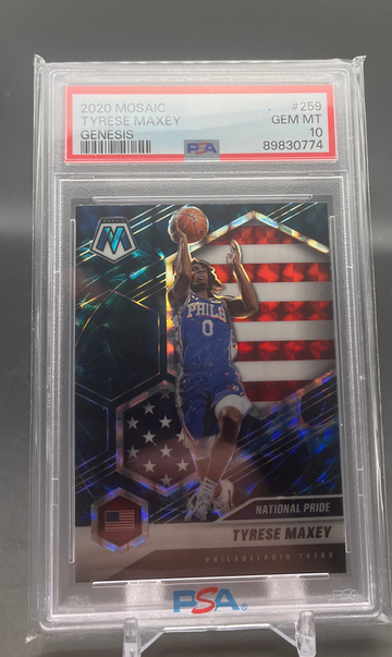 Psa 10 Tyrese Maxey Genesis national pride🔥
