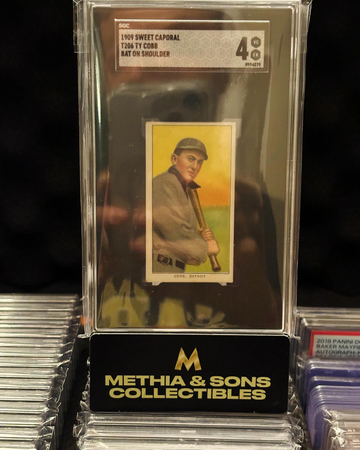 1909 T206 Ty Cobb Rookie SGC 4