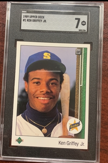 1989 Upper Deck Ken Griffey JR Rookie HOF