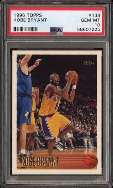 1996 Topps Kobe Bryant Rookie PSA 10 GOAT?