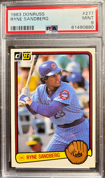 1983 Donruss Ryne Sandberg PSA 9