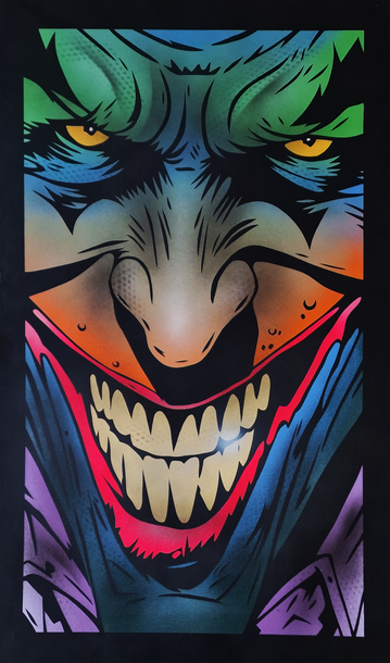 Positive Energy (Spray Art) by FÜR L